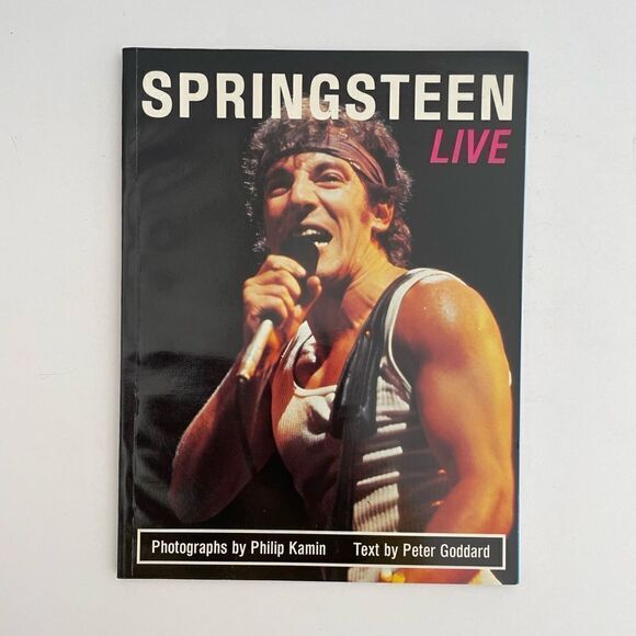 Springsteen live photographed by Phillip Kamin book - Picture 1 of 9